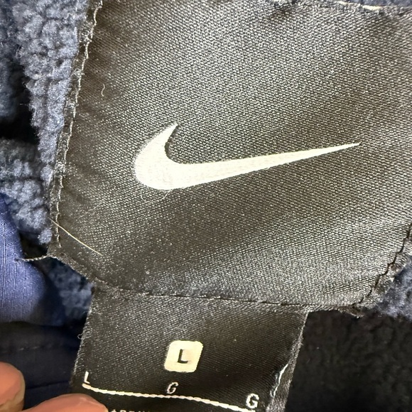 Nike Men's Blue Hooded Everett university jacket large - Picture 3 of 6